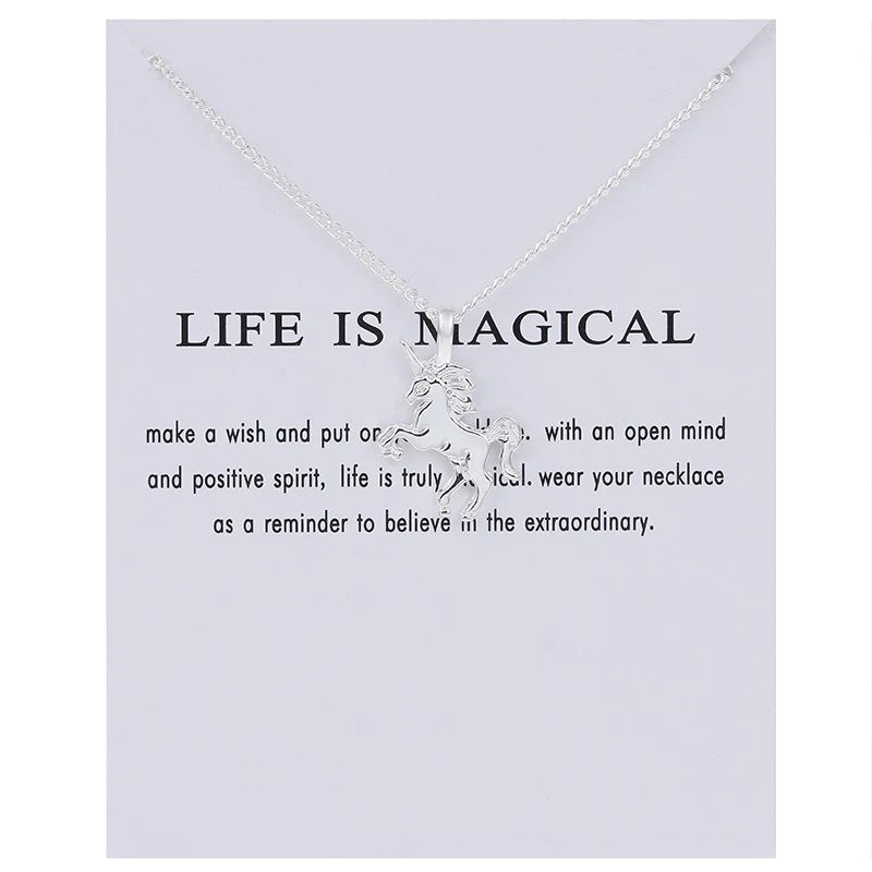 Symbolic Necklace with Message - CallaLilyStore