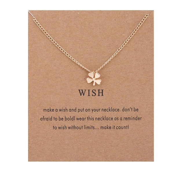 Symbolic Necklace with Message - CallaLilyStore