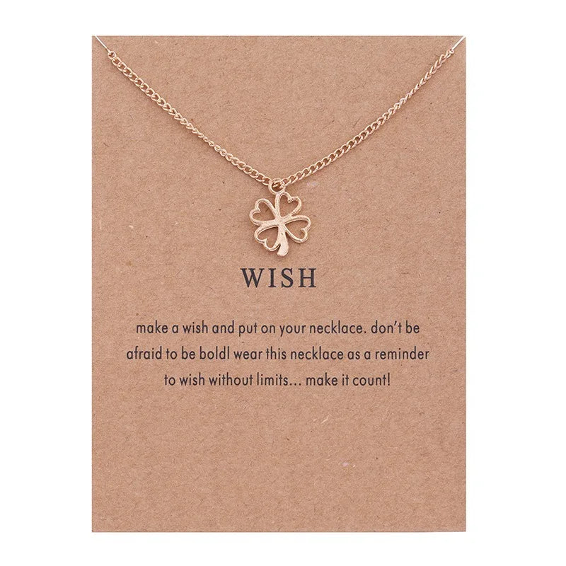 Symbolic Necklace with Message - CallaLilyStore